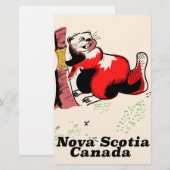 Nova Scotia canada Briefpapier (Vorne/Hinten)