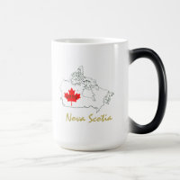 Nova Scotia Canada Day Teetasse Tasse