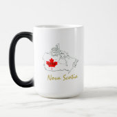 Nova Scotia Canada Day Teetasse Tasse (Links)