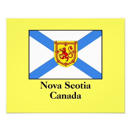 Nova Scotia Canada, mit Fotodruck (Vorne)