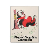 Nova Scotia canada Notizblock (Rotiert)