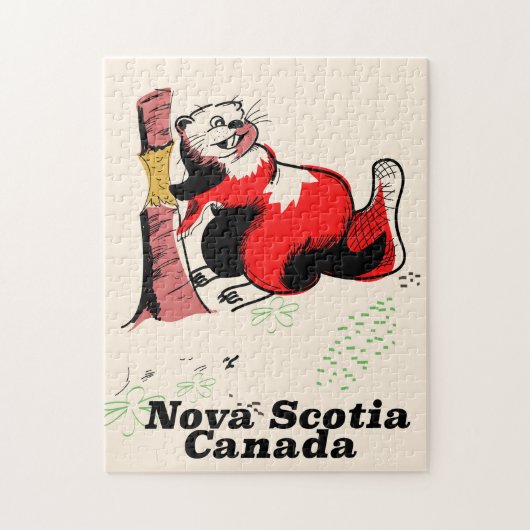 Nova Scotia canada Puzzle (Vertikal)