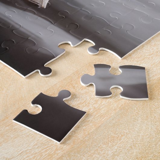 Nova Scotia Duck Toller Dog Schnee Weihnachten Puzzle (Seite)