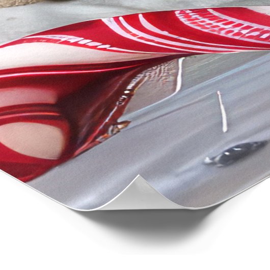 Nova Scotia Duck Toller Dog Weihnachtsfest Poster (Ecke)