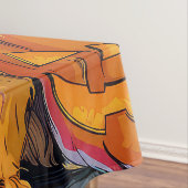 Nova Scotia Duck Toller Halloween HexenkPumpkin Tischdecke (Beispiel)