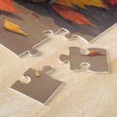 Nova Scotia Duck Toller Herbstleaves Erntedank Puzzle (Seite)