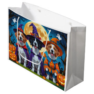 Nova Scotia Duck Toller Pumpkin Halloween Funny Große Geschenktüte
