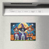 Nova Scotia Duck Toller Pumpkin Halloween Funny Magnet (In Situ (Geschirrspüler))