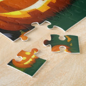 Nova Scotia Duck Toller Pumpkin Halloween Funny Puzzle (Seite)