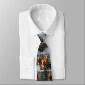 Nova Scotia Duck Toller Retriever Snowy Sleigh Krawatte (Gebunden)