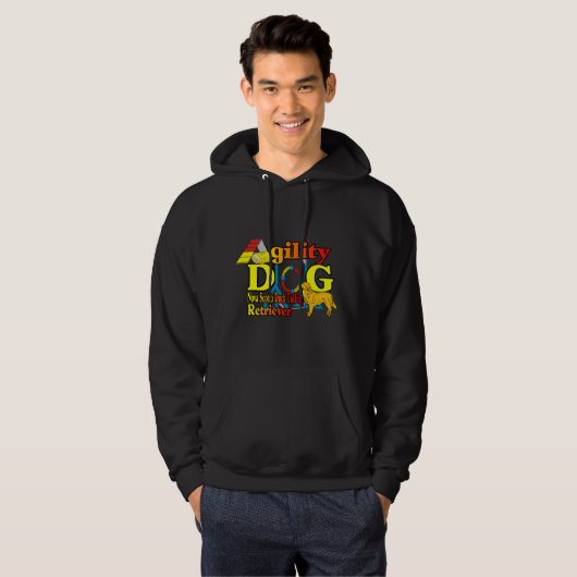 Nova Scotia Duck Tolling Retriever Agility Hoodie (Vorne ganz)