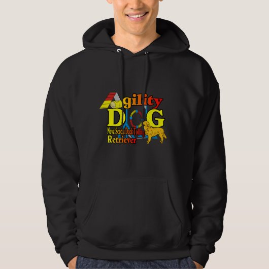 Nova Scotia Duck Tolling Retriever Agility Hoodie (Vorderseite)