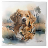 Nova Scotia Duck Tolling Retriever, Art Fliese (Vorderseite)