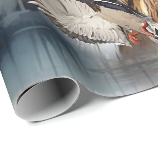 Nova Scotia Duck Tolling Retriever, Art Geschenkpapier (Rolleneckpunkt)