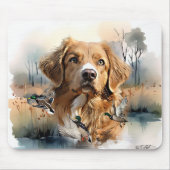 Nova Scotia Duck Tolling Retriever, Art Mousepad (Vorne)