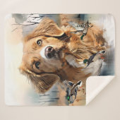 Nova Scotia Duck Tolling Retriever, Art Sherpadecke (Vorderseite (Horizontal))