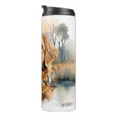 Nova Scotia Duck Tolling Retriever, Art Thermosbecher (Nach rechts gedreht)