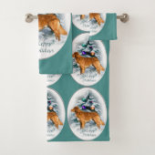 Nova Scotia Duck Tolling Retriever Badhandtuch Set (Insitu)