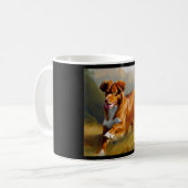Nova Scotia Duck-Tolling Retriever Dog Kaffeetasse (Vorderseite Links)