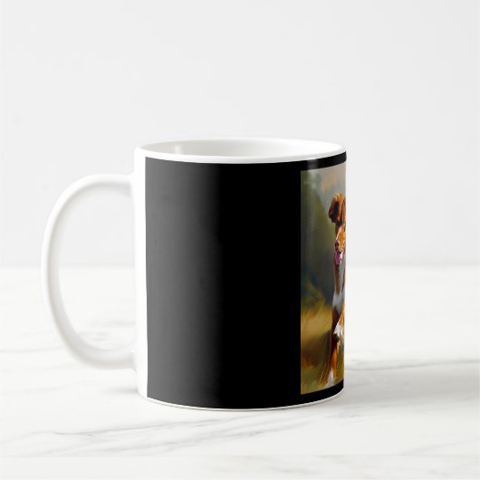 Nova Scotia Duck-Tolling Retriever Dog Kaffeetasse (Links)