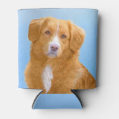 Nova Scotia Duck Tolling Retriever Dog Painting Dosenkühler (Vorderseite)