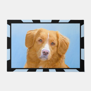 Nova Scotia Duck Tolling Retriever Dog Painting Fußmatte