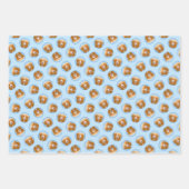 Nova Scotia Duck Tolling Retriever Dog Painting Geschenkpapier Set (Vorderseite)