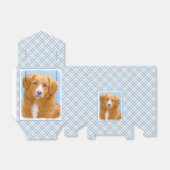 Nova Scotia Duck Tolling Retriever Dog Painting Geschenkschachtel (Ungefaltet)
