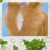 Nova Scotia Duck Tolling Retriever Dog Painting Handtuch (Gefaltet)