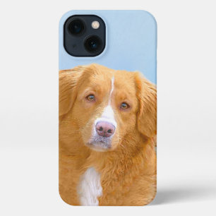 Nova Scotia Duck Tolling Retriever Dog Painting iPhone 13 Hülle