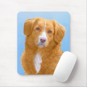 Nova Scotia Duck Tolling Retriever Dog Painting Mousepad (Mit Mouse)