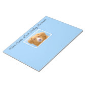 Nova Scotia Duck Tolling Retriever Dog Painting No Notizblock (angewinkelt)