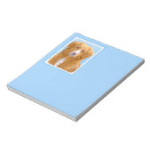 Nova Scotia Duck Tolling Retriever Dog Painting Notizblock (Rotiert)