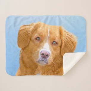 Nova Scotia Duck Tolling Retriever Dog Painting Sherpadecke