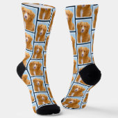 Nova Scotia Duck Tolling Retriever Dog Painting Socken (Gewinkelt)