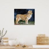 Nova Scotia Duck Tolling Retriever Dog Portrait Poster (Küche)