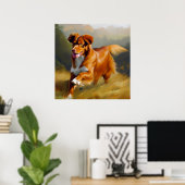 Nova Scotia Duck-Tolling Retriever Dog Poster (Heimbüro)