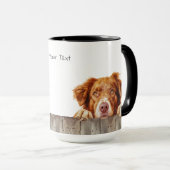Nova Scotia Duck Tolling Retriever Dog Tasse (VorderseiteRechts)
