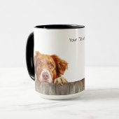 Nova Scotia Duck Tolling Retriever Dog Tasse (Vorderseite Links)