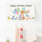 Nova Scotia Duck Tolling Retriever Geburtstag Banner (Insitu)