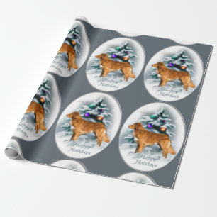 Nova Scotia Duck Tolling Retriever Geschenkpapier