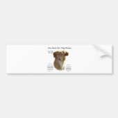 Nova Scotia Duck Tolling Retriever History Design Autoaufkleber (Vorne)