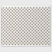 Nova Scotia Duck Tolling Retriever History Design Geschenkpapier (Flach)