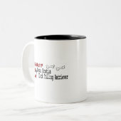 Nova Scotia Duck Tolling Retriever (I Liebe) Tasse (Vorderseite Links)