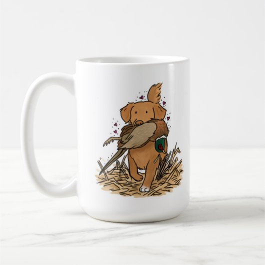 Nova Scotia Duck Tolling Retriever Kaffeetasse (Links)
