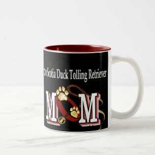 Nova Scotia Duck Tolling Retriever MAMA Geschenke Zweifarbige Tasse