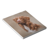 Nova Scotia Duck Tolling Retriever Notizblock (angewinkelt)