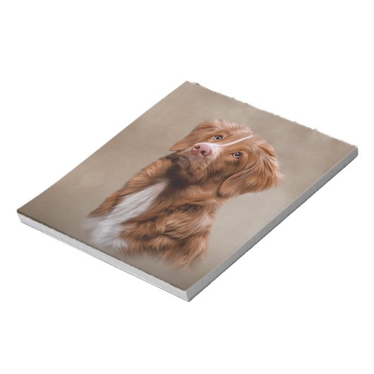 Nova Scotia Duck Tolling Retriever Notizblock (Rotiert)