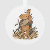 Nova Scotia Duck Tolling Retriever Ornament (Rückseite)