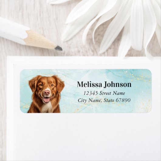 Nova Scotia Duck Tolling Retriever Return Labels (Insitu)